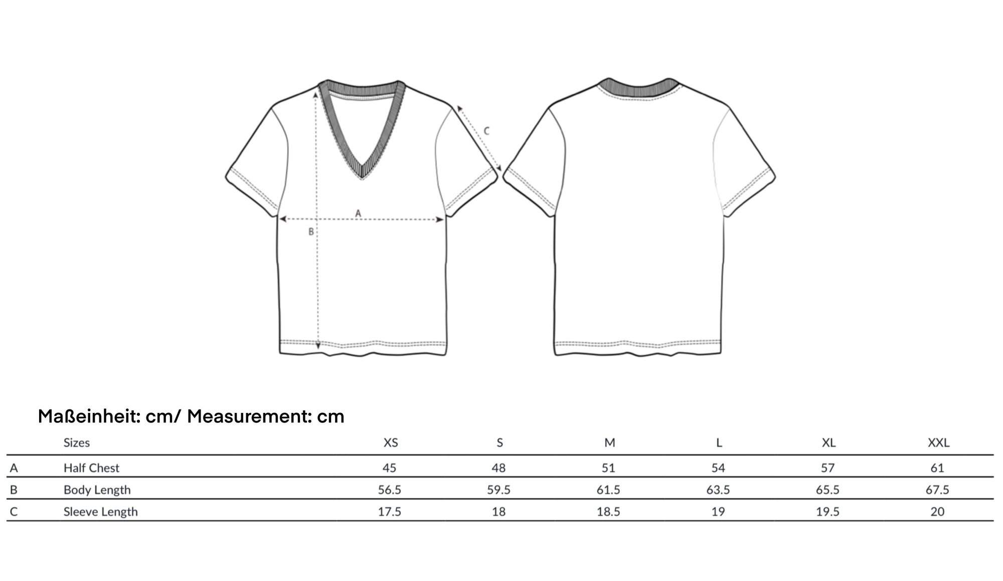 California Summer Damen V-Neck T-Shirt aus reiner Bio-Baumwolle