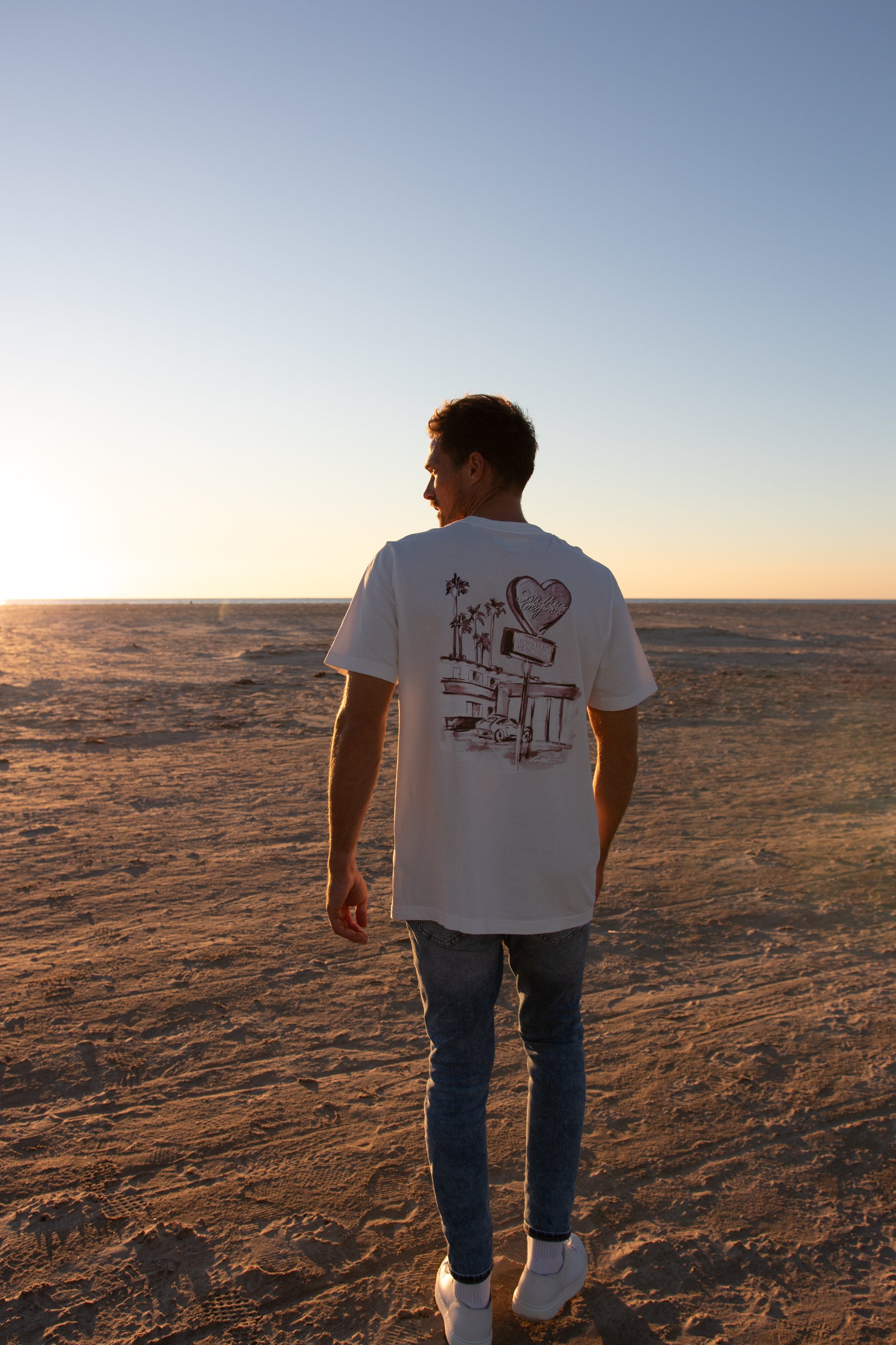 California dreaming RETRO unisex oversized T-Shirt aus reiner Bio-Baumwolle