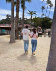 California Summer unisex oversized T-Shirt aus reiner Bio-Baumwolle