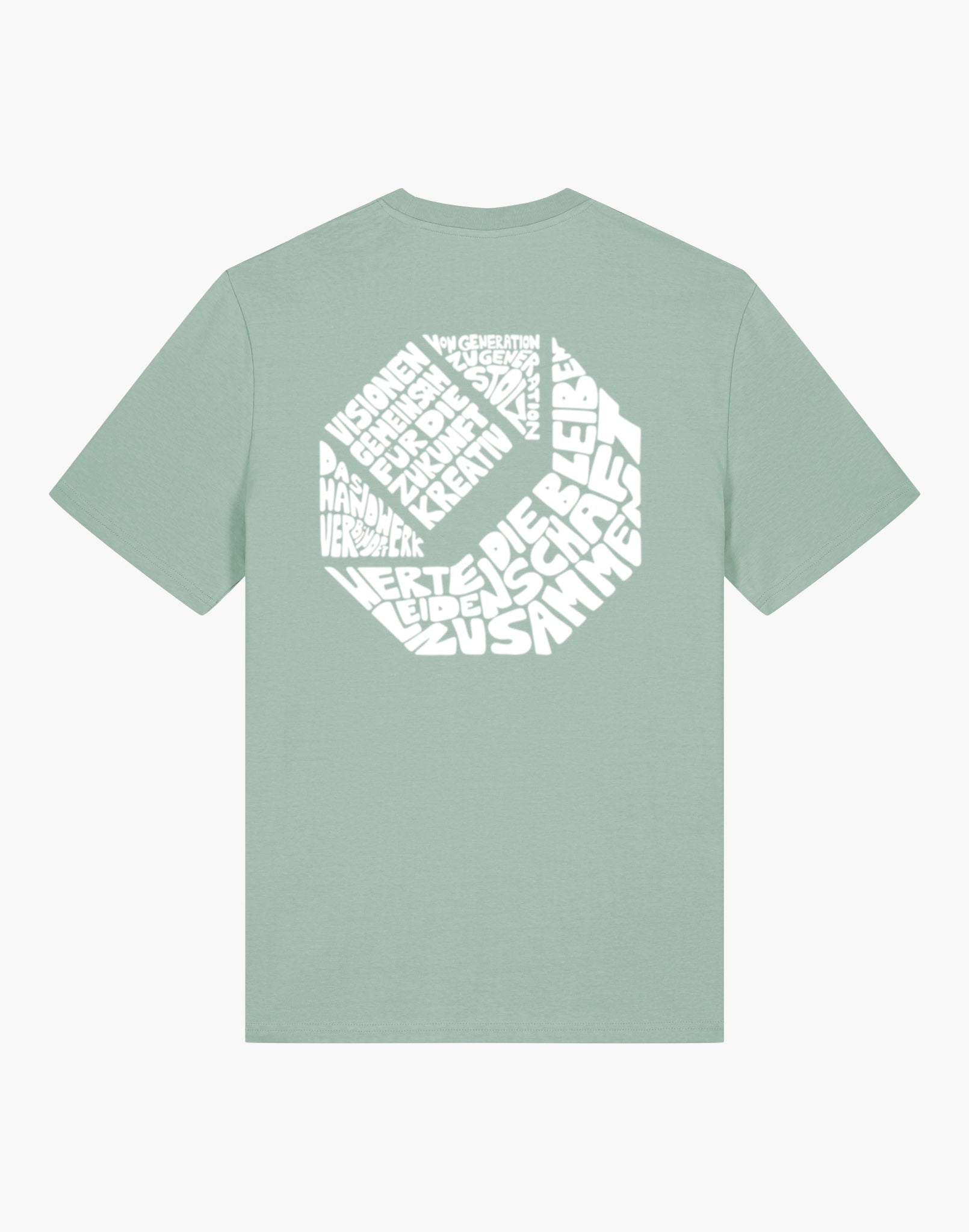 KH-HL.DE x VOT unisex T-shirt „Words - Sommer“ aus reiner Bio-Baumwolle