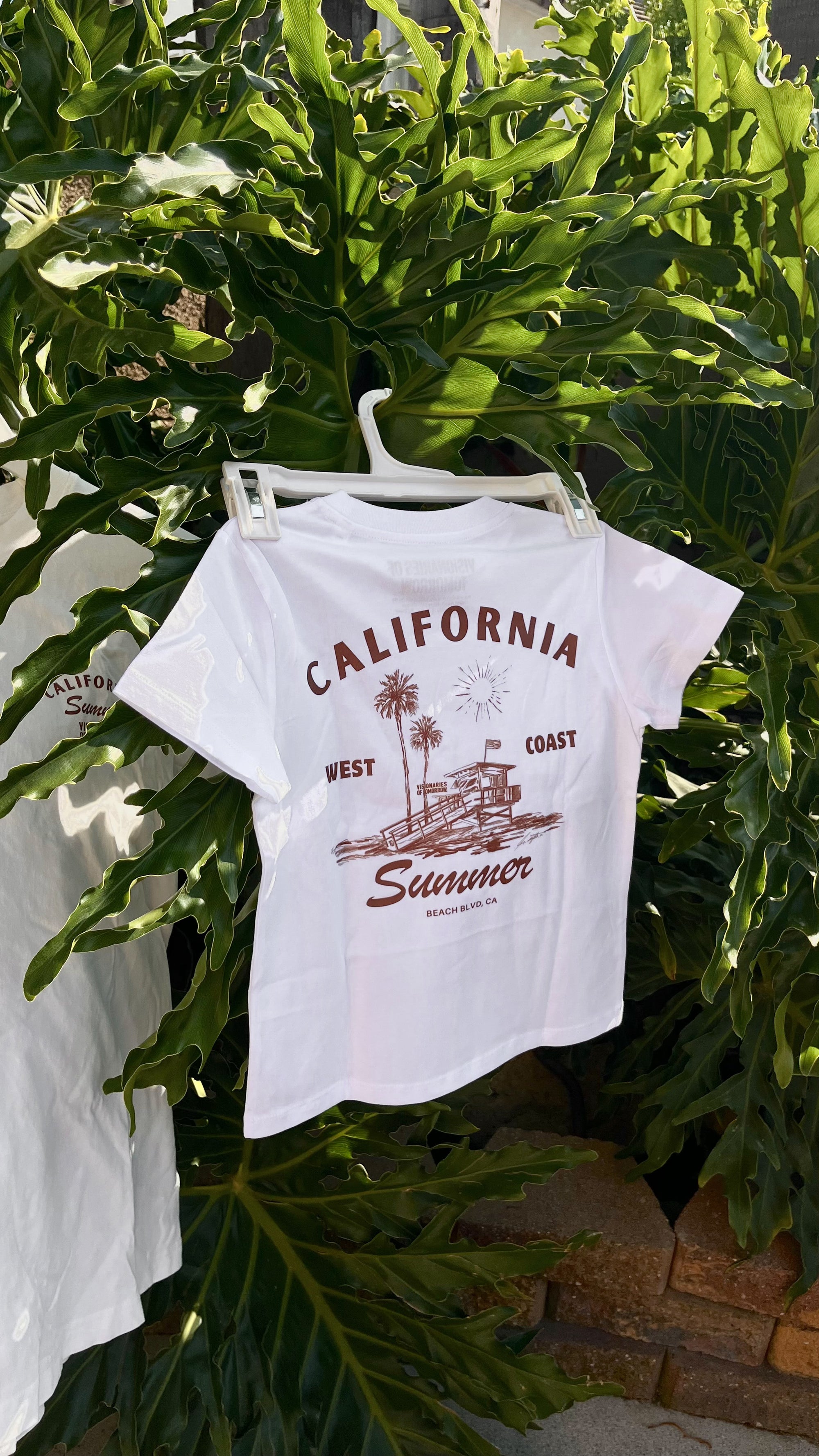 California Summer Baby & Kids T-Shirt aus reiner Bio-Baumwolle