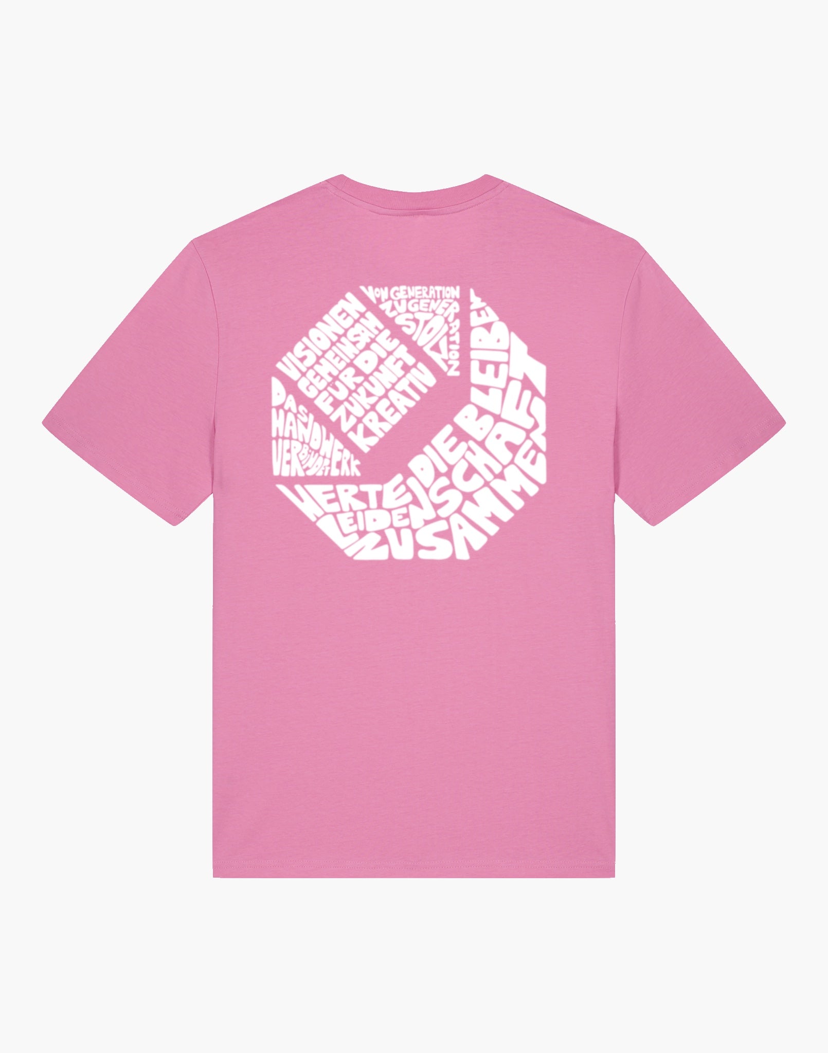 KH-HL.DE x VOT unisex T-shirt „Words - Sommer“ aus reiner Bio-Baumwolle