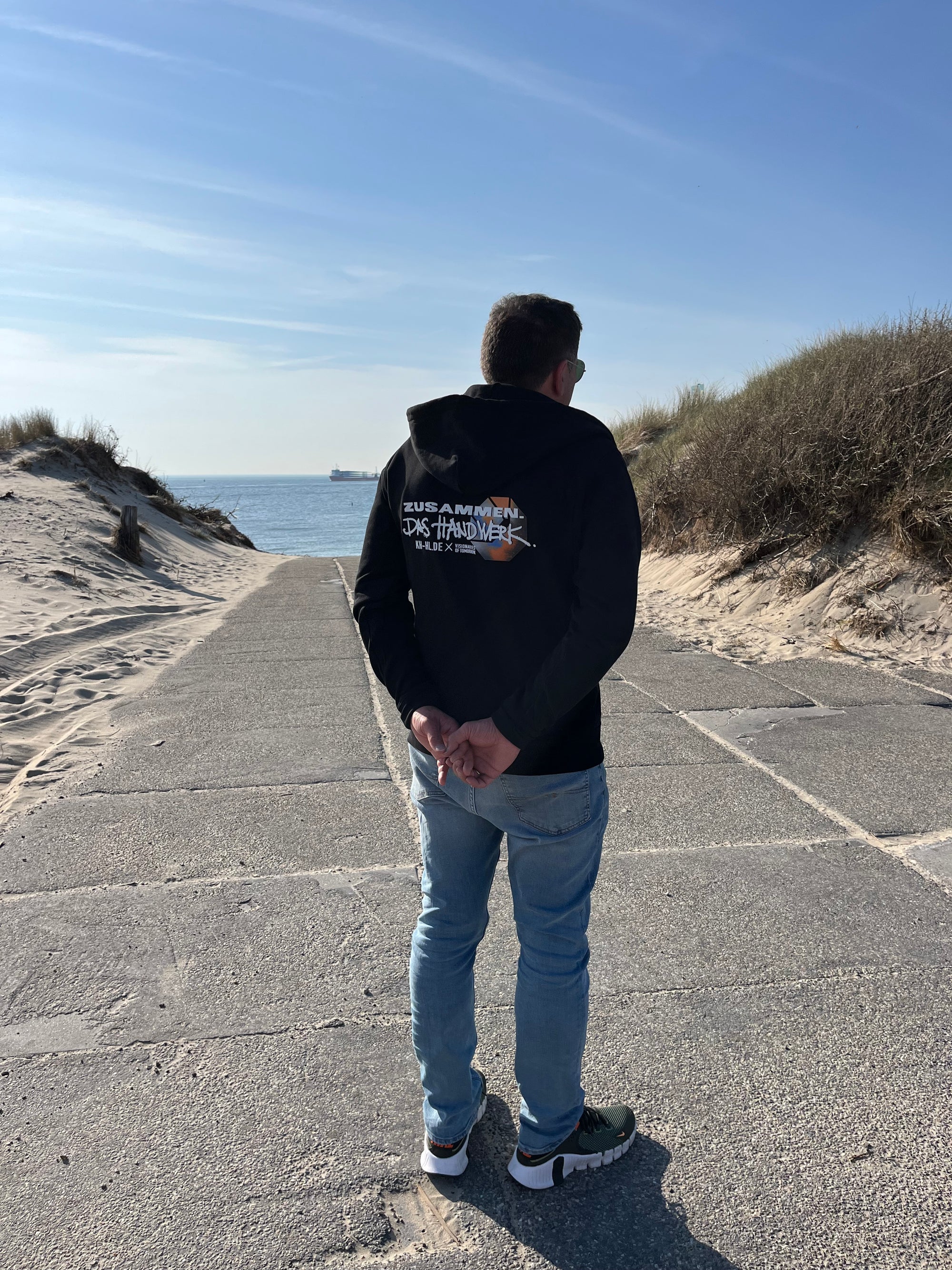 KH-HL x VOT unisex Zipper Jacke ''Zusammen''