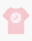 KH-HL.DE x VOT Damen V-Ausschnitt T-shirt „Words - Sommer“ aus reiner Bio-Baumwolle