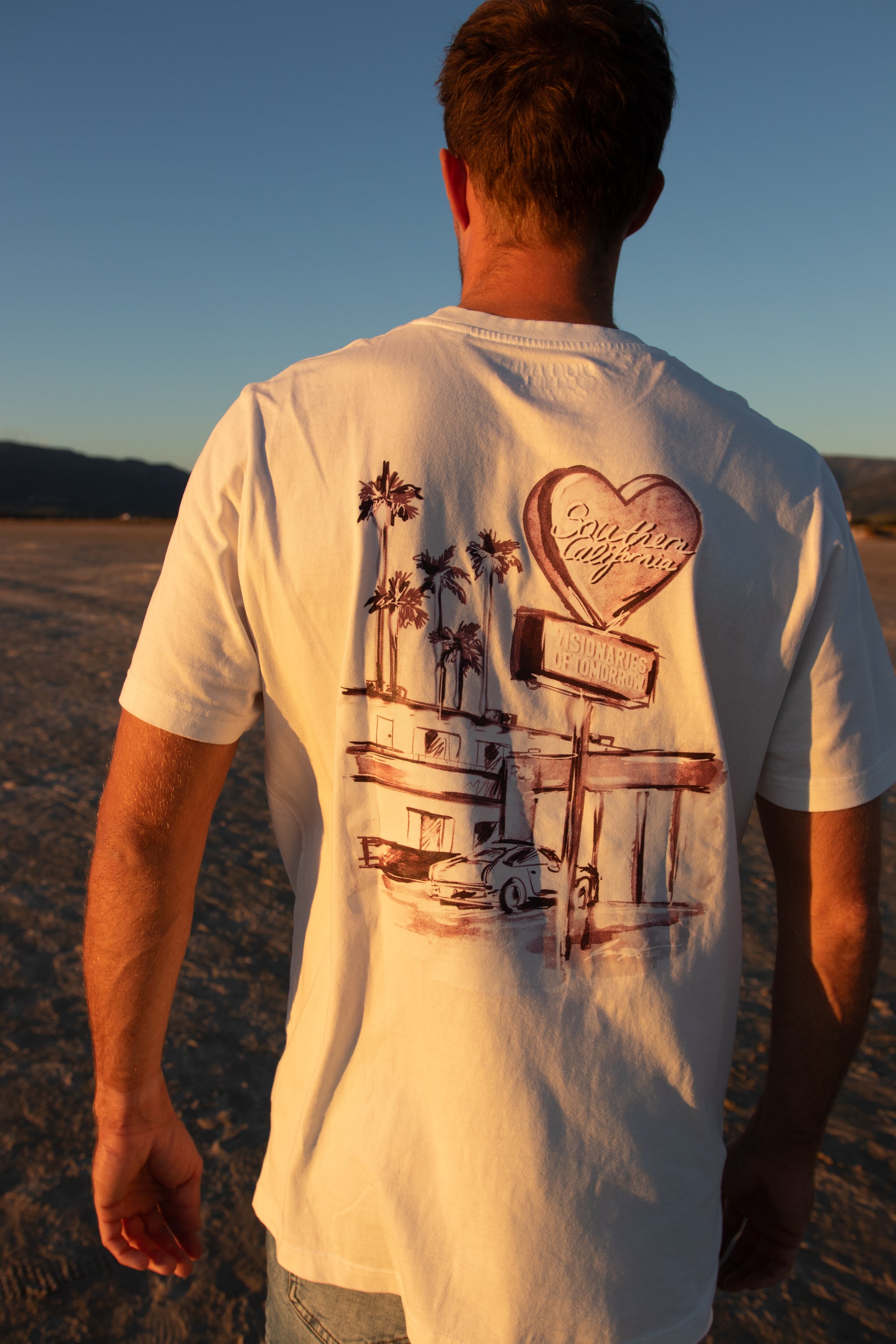 California dreaming RETRO unisex oversized T-Shirt aus reiner Bio-Baumwolle