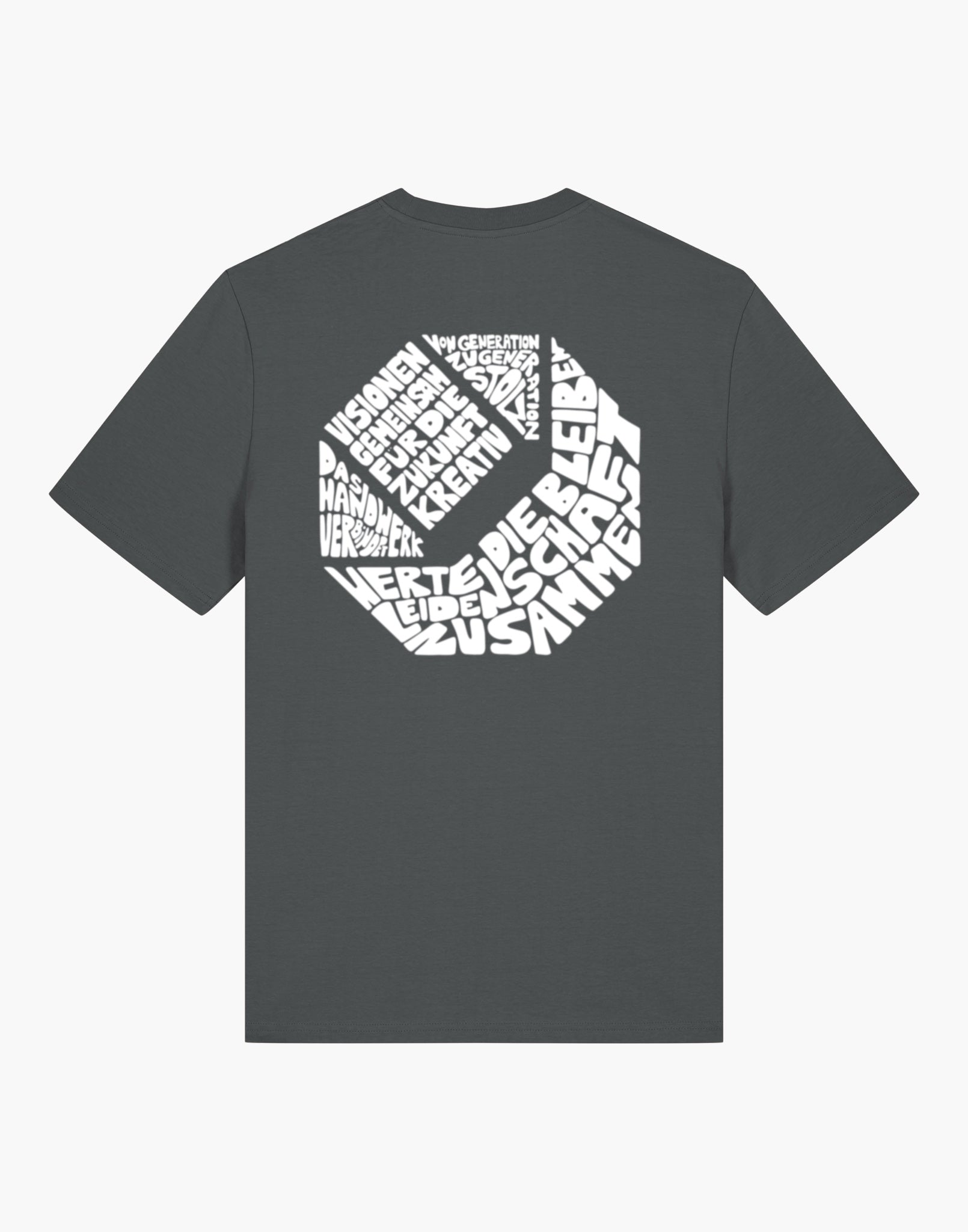 KH-HL.DE x VOT unisex T-shirt „Words - Sommer“ aus reiner Bio-Baumwolle