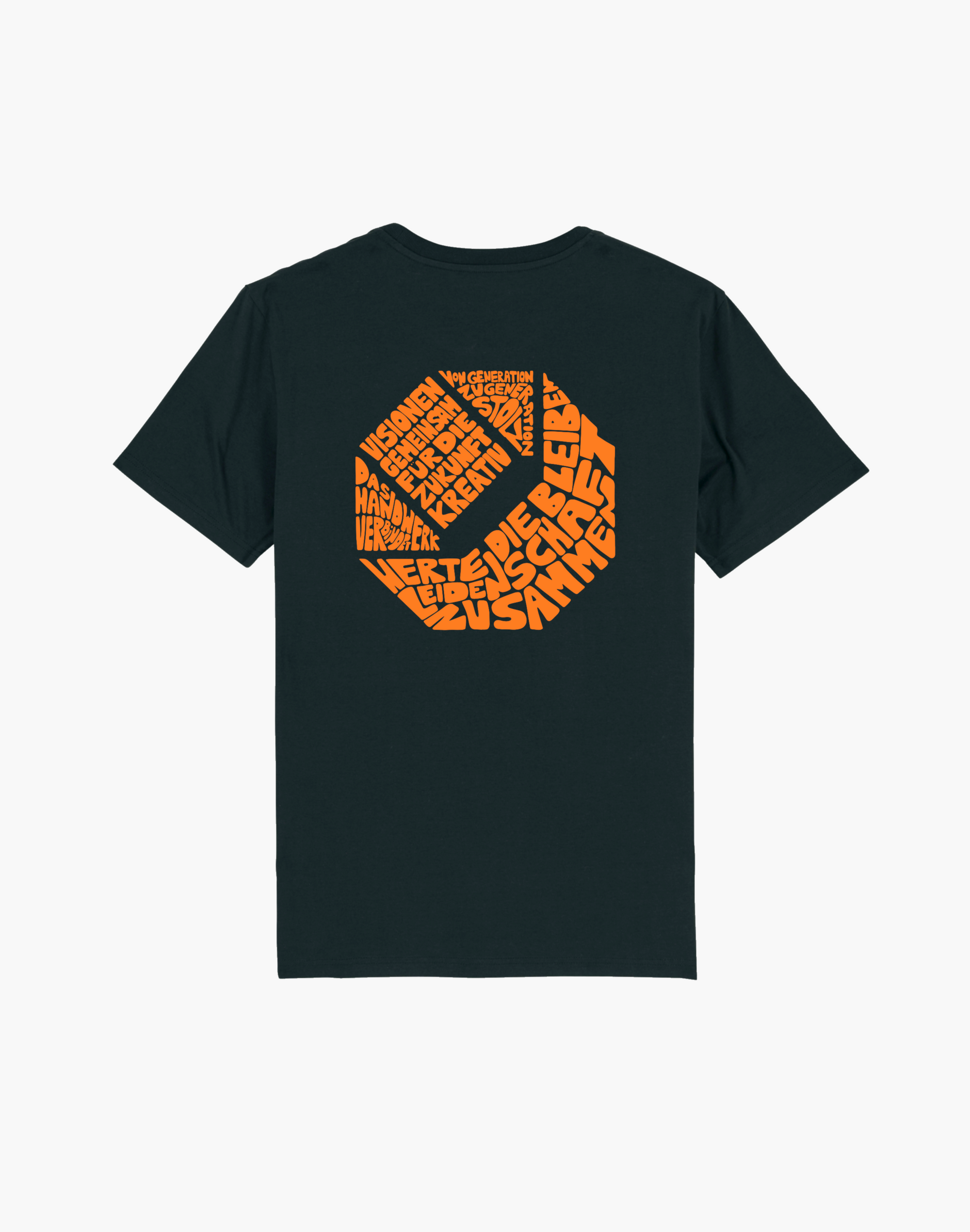 KH-HL x VOT unisex T-shirt „Words“ aus reiner Bio-Baumwolle