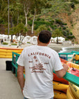 California Summer unisex oversized T-Shirt aus reiner Bio-Baumwolle