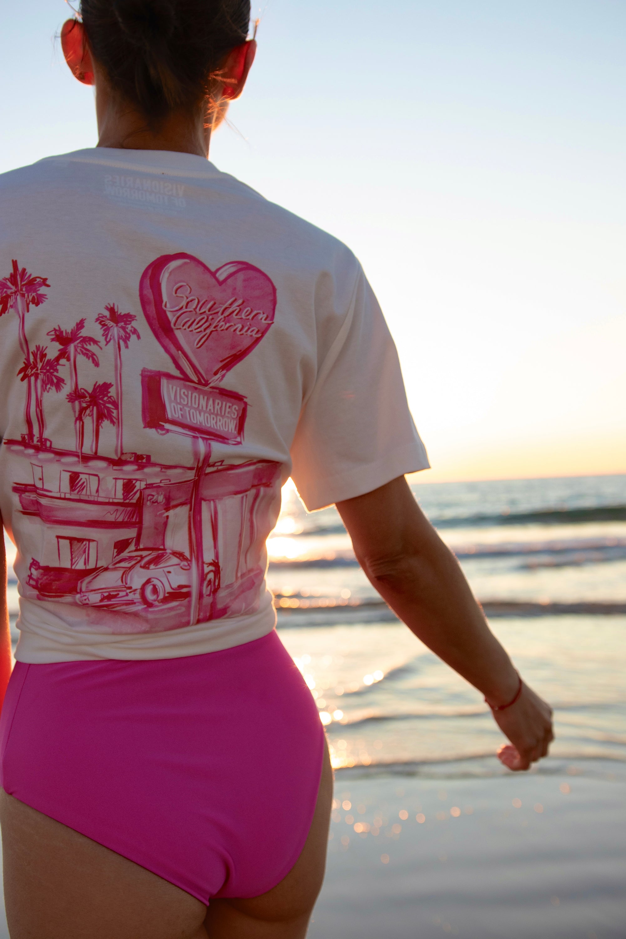 California dreaming unisex oversized T-Shirt aus reiner Bio-Baumwolle
