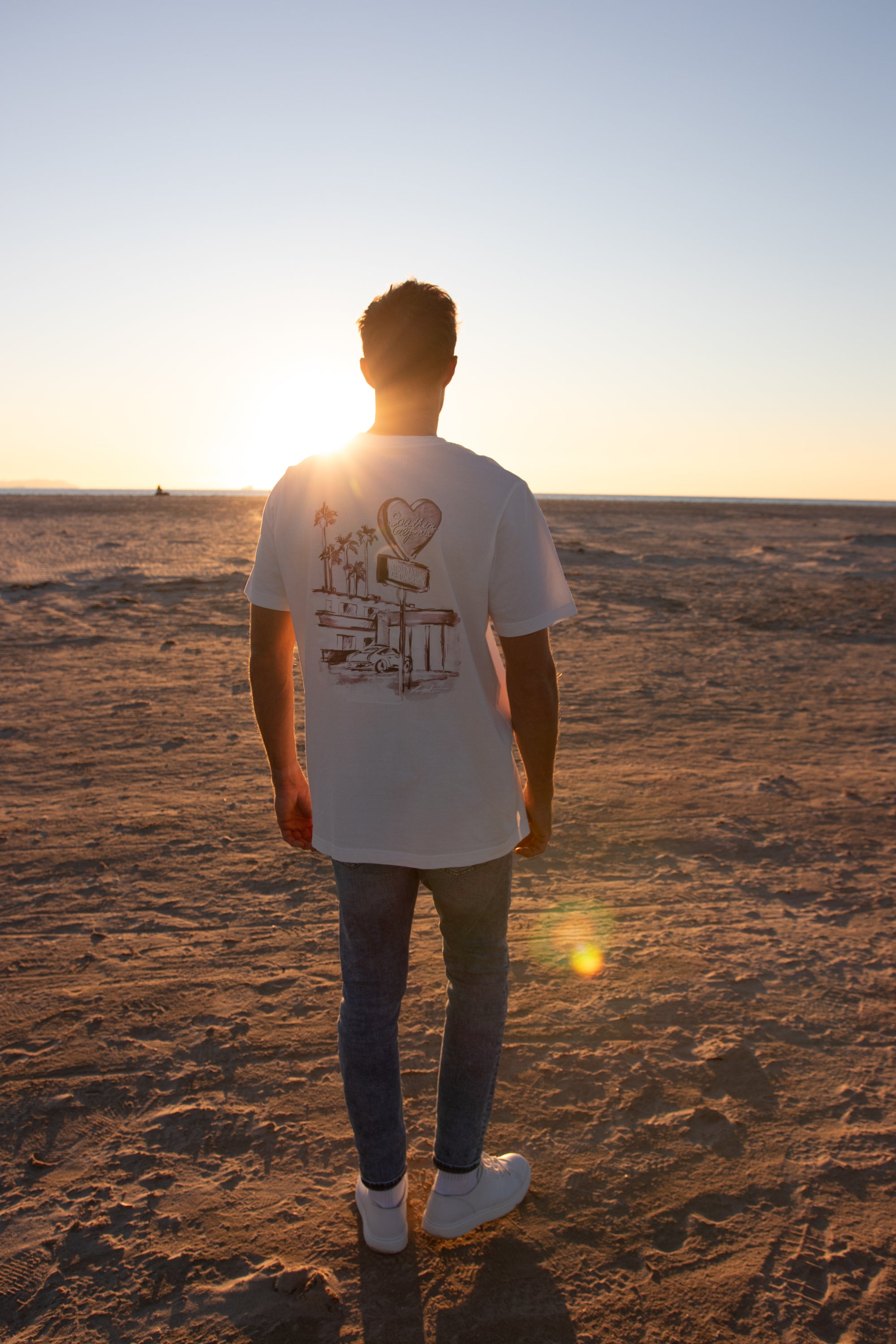 California dreaming RETRO unisex oversized T-Shirt aus reiner Bio-Baumwolle