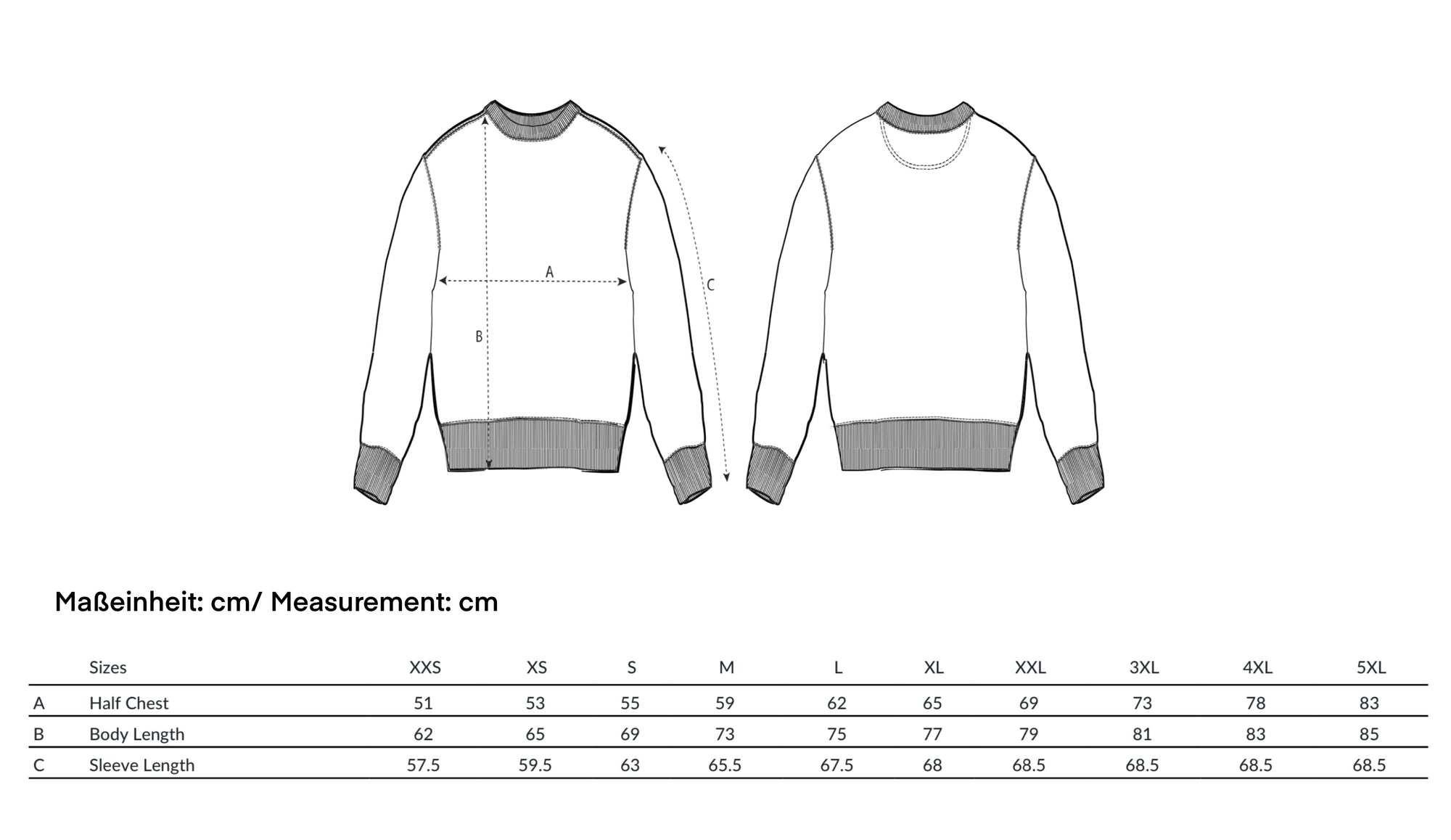 California Summer unisex Crewneck aus reiner Bio-Baumwolle