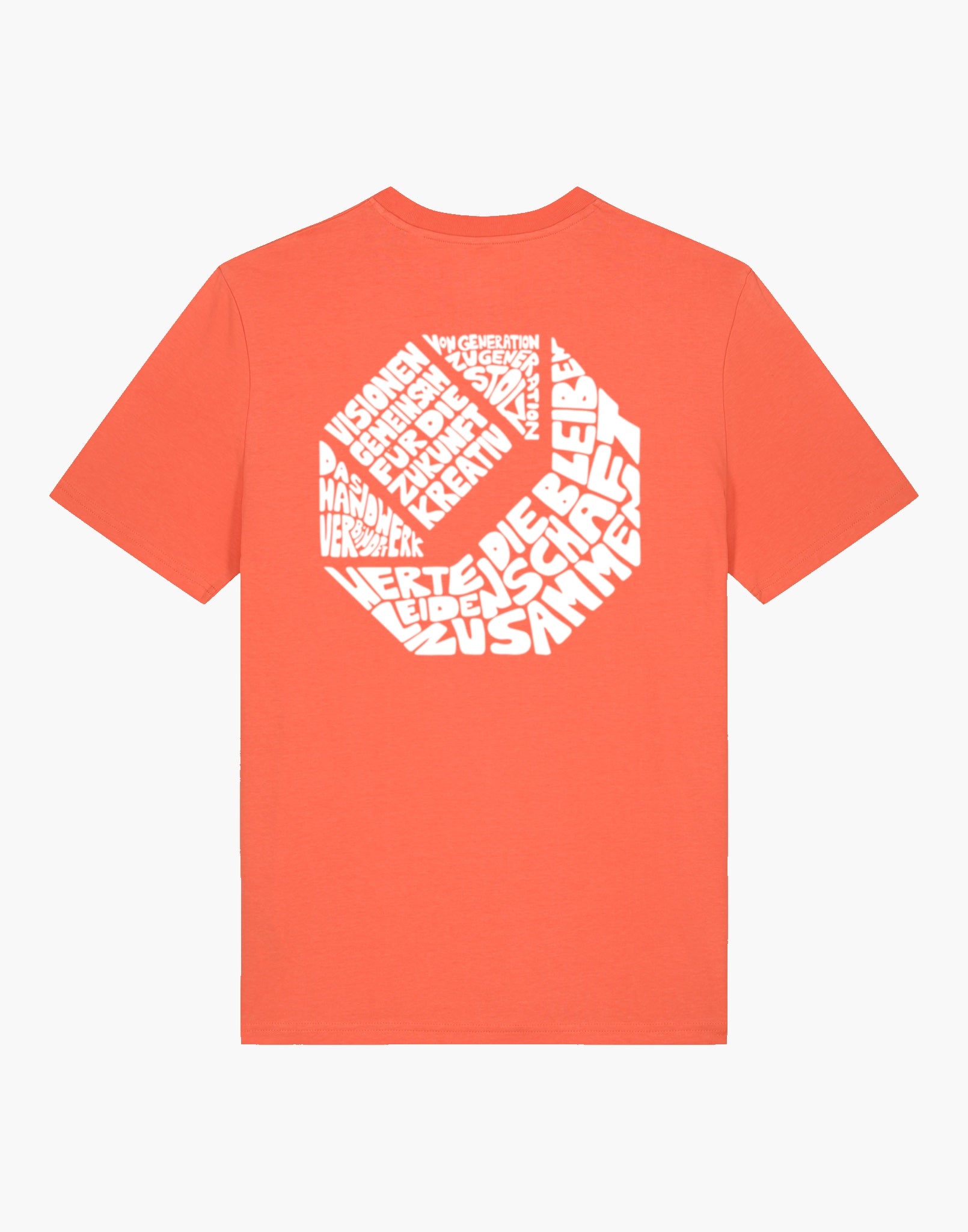 KH-HL.DE x VOT unisex T-shirt „Words - Sommer“ aus reiner Bio-Baumwolle