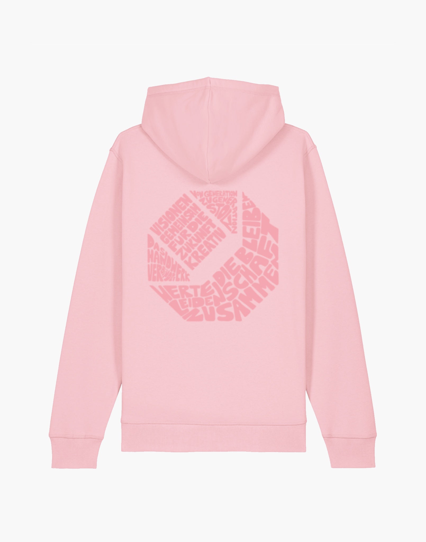 KH-HL.DE x VOT unisex Hoodie „Words - Summer“, Rosa