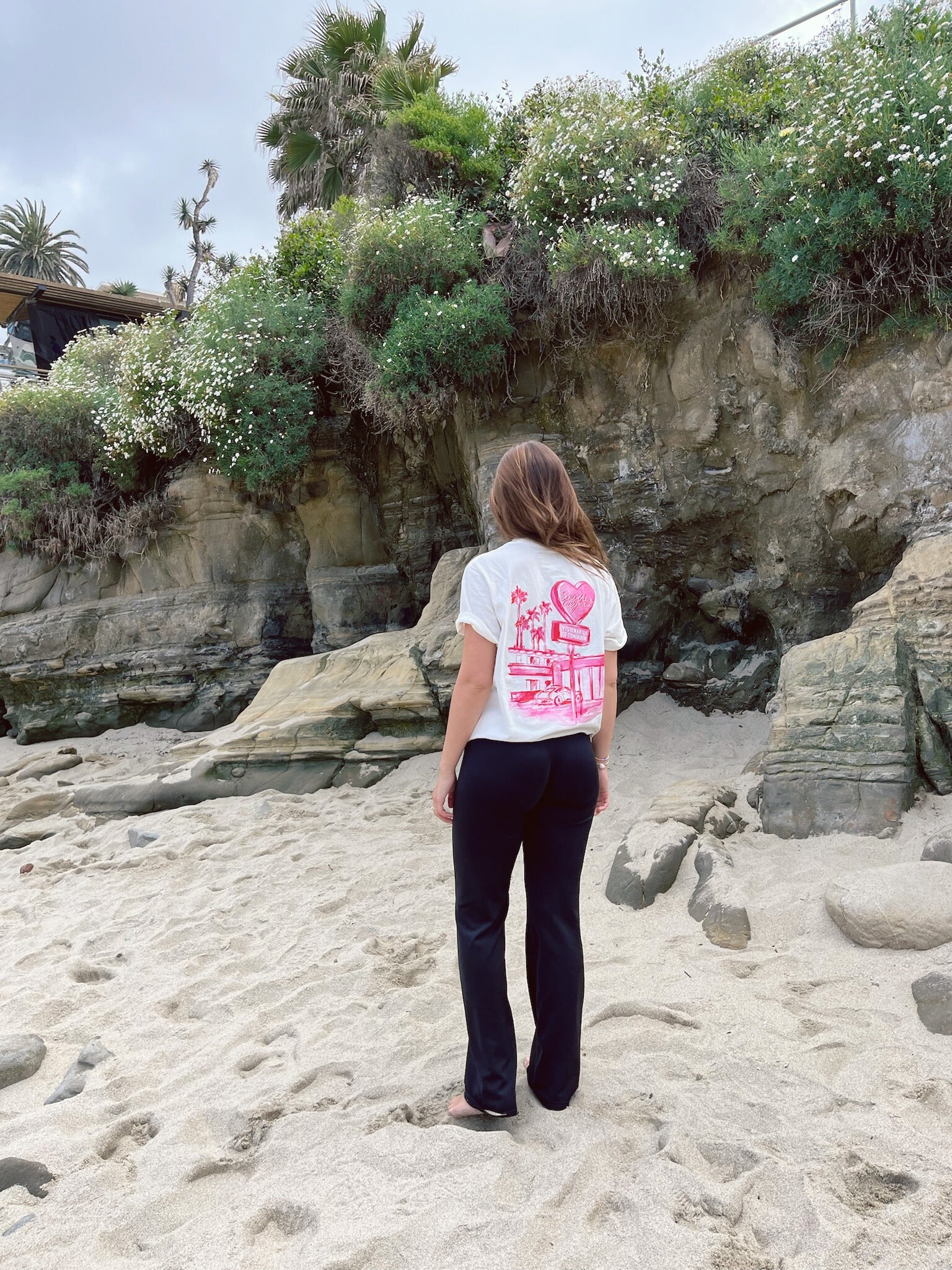 California dreaming unisex oversized T-Shirt aus reiner Bio-Baumwolle