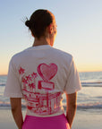 California dreaming unisex oversized T-Shirt aus reiner Bio-Baumwolle