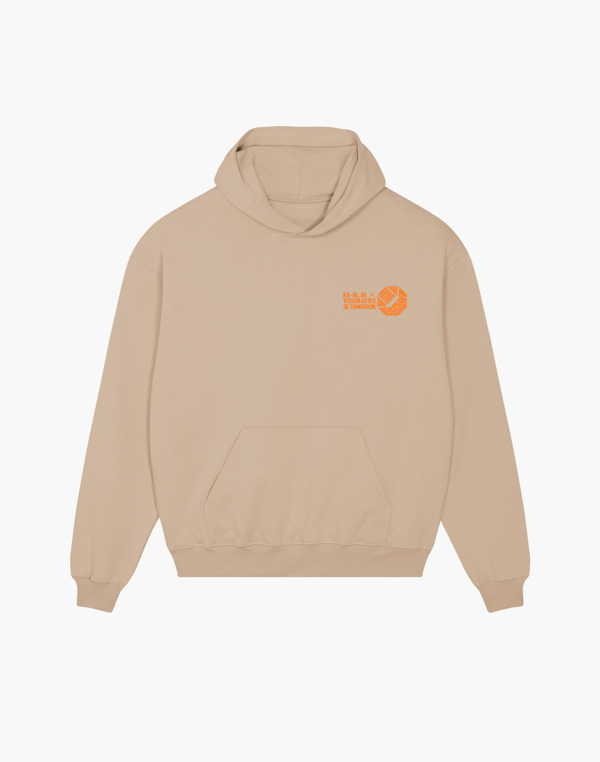 KH-HL x VOT unisex oversized Hoodie ''Words'' - heavyweight