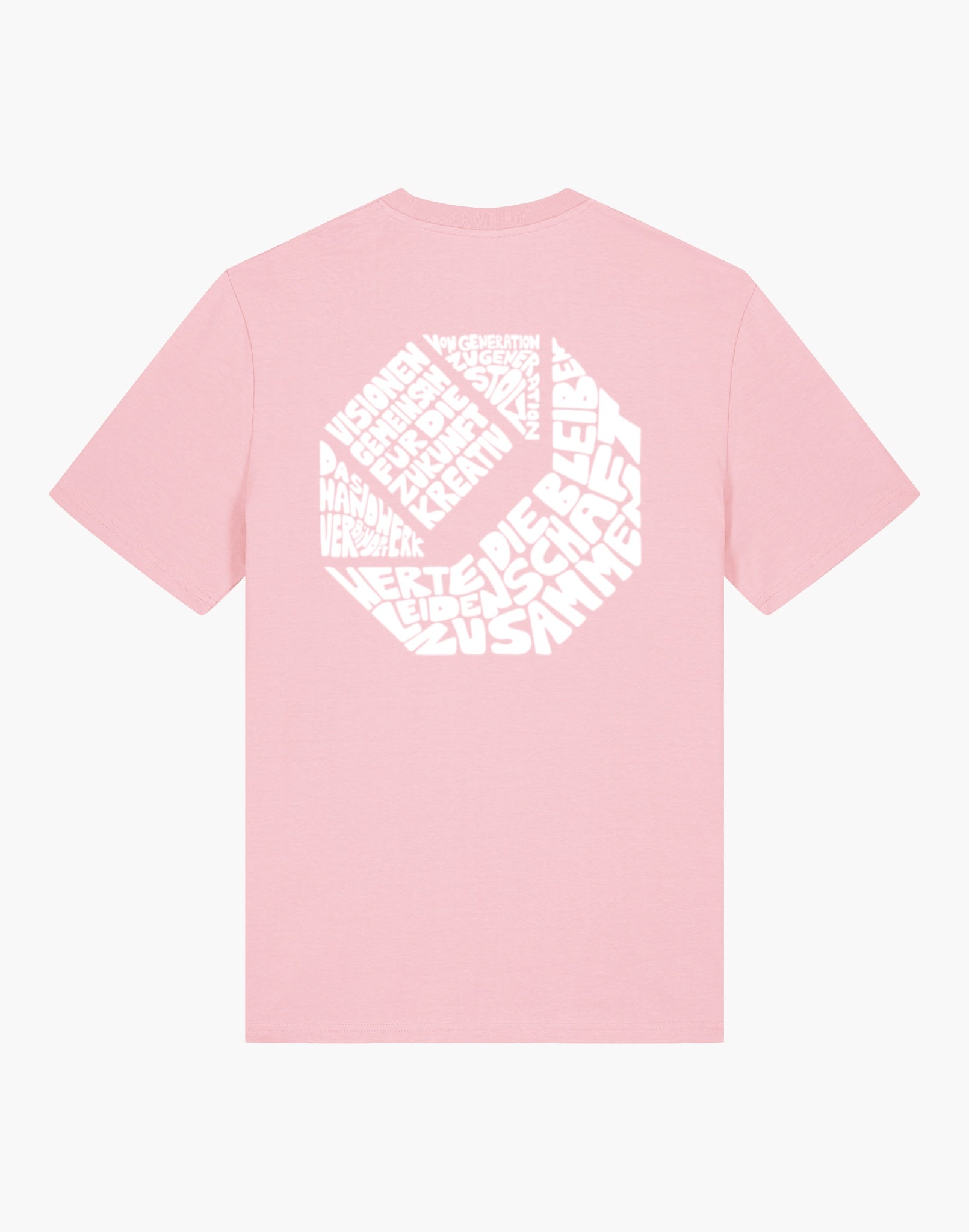 KH-HL.DE x VOT unisex T-shirt „Words - Sommer“ aus reiner Bio-Baumwolle