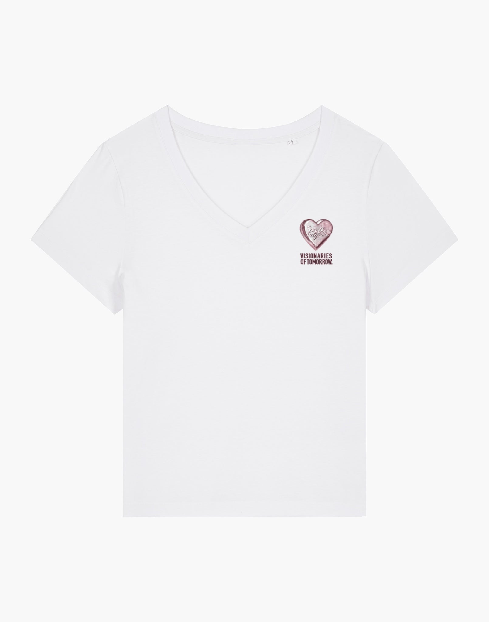 California Dreaming RETRO Damen V-Neck T-Shirt aus reiner Bio-Baumwolle