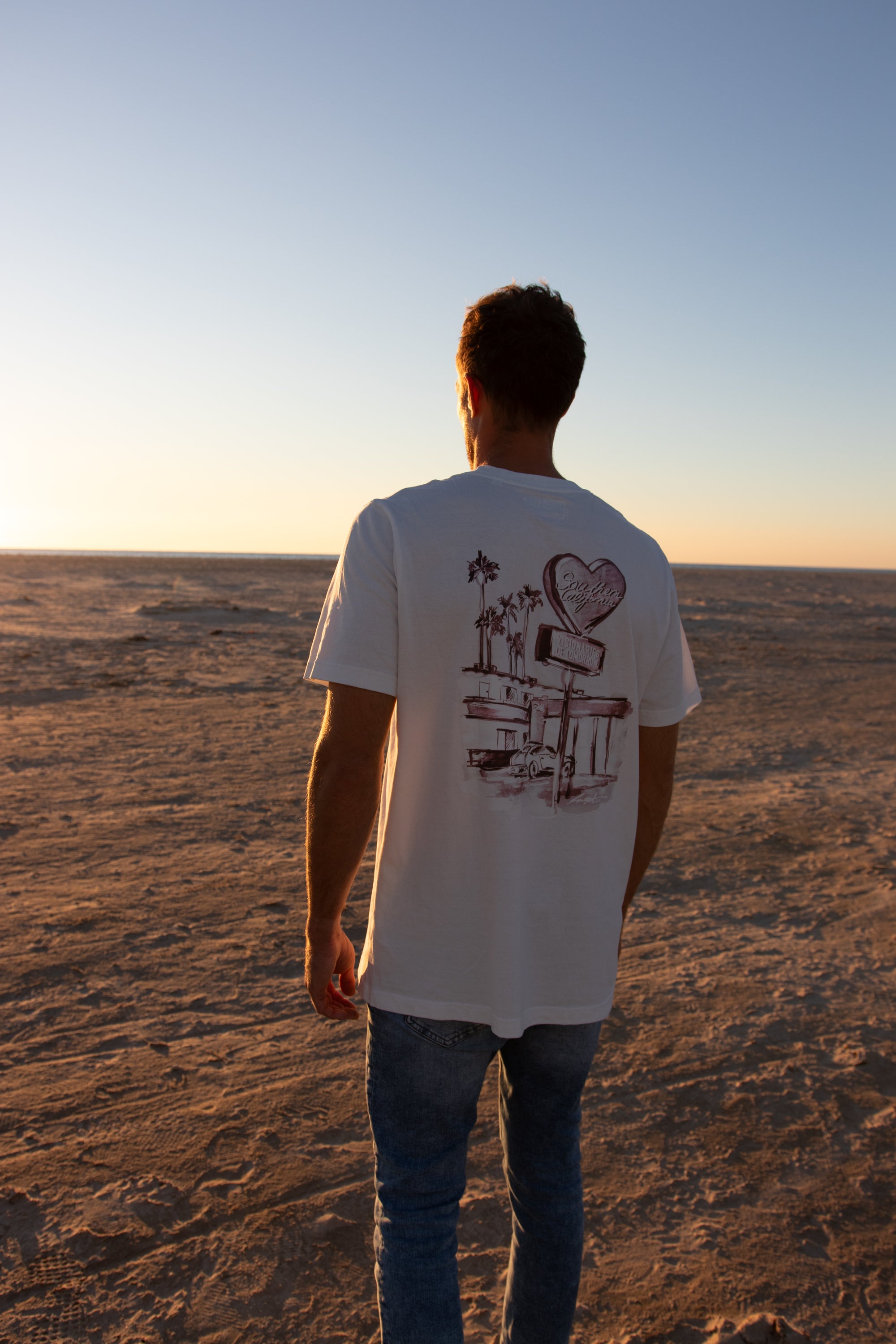 California dreaming RETRO unisex oversized T-Shirt aus reiner Bio-Baumwolle