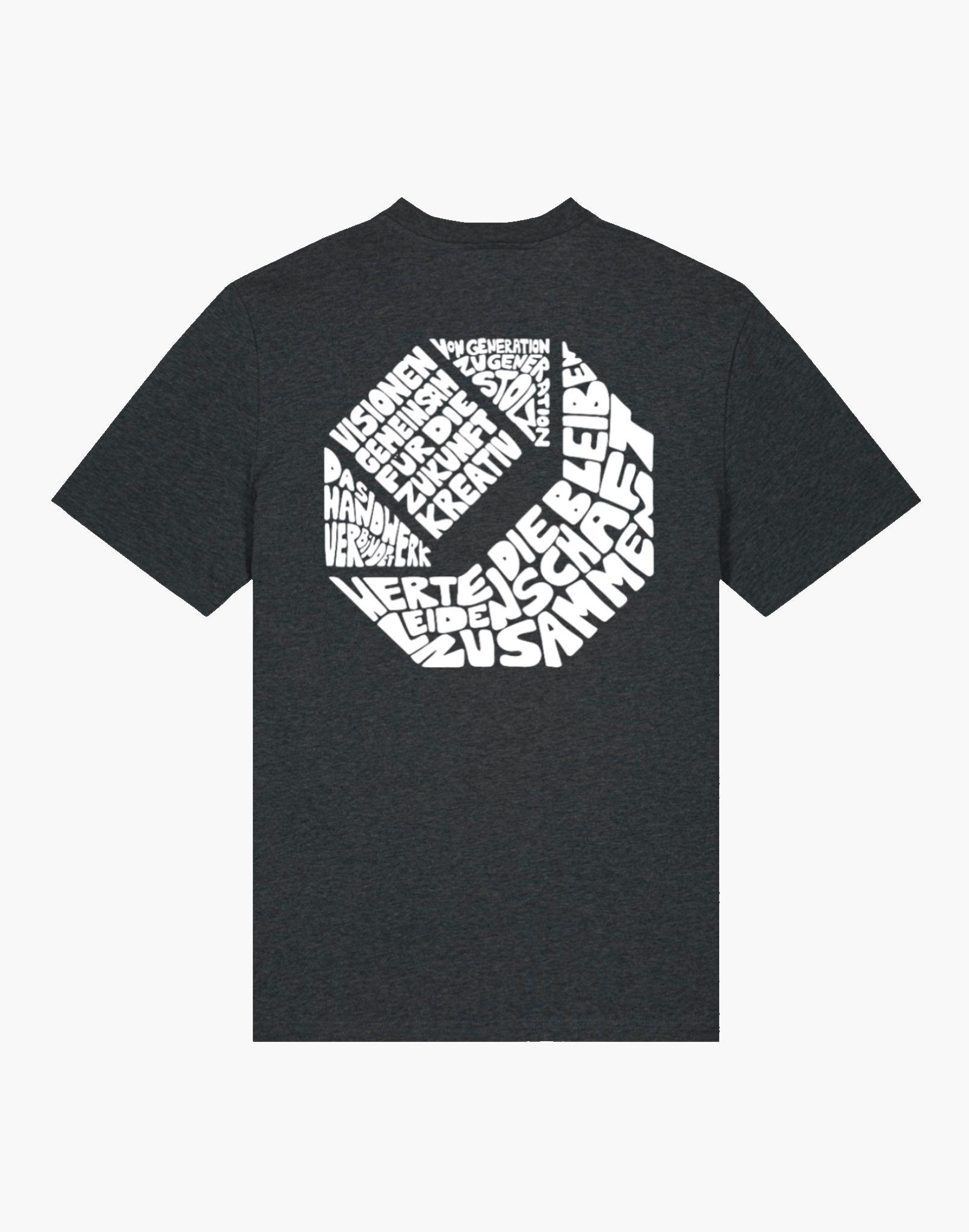 KH-HL.DE x VOT unisex T-shirt „Words - Sommer“ aus reiner Bio-Baumwolle