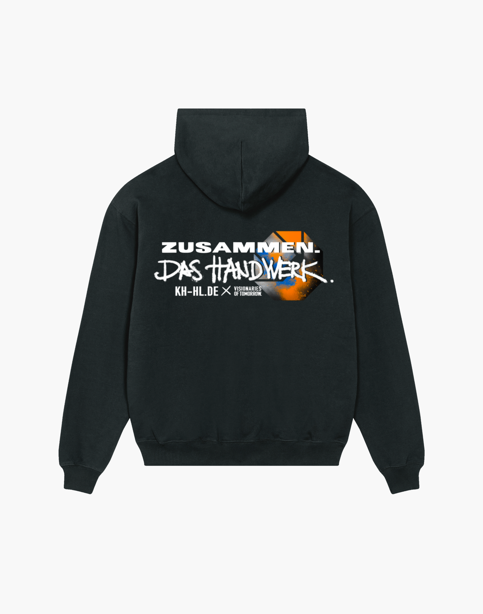 KH-HL x VOT unisex oversized Hoodie ''Zusammen'' - heavyweight