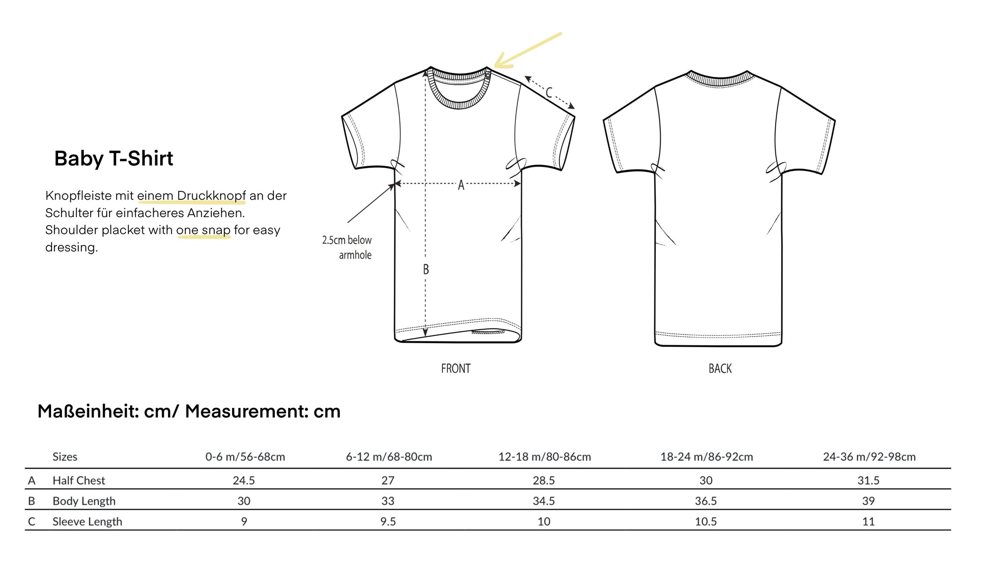 KH-HL x VOT Kinder &amp; Baby T-shirt &#39;&#39;Zusammen&#39;&#39; aus reiner Bio-Baumwolle