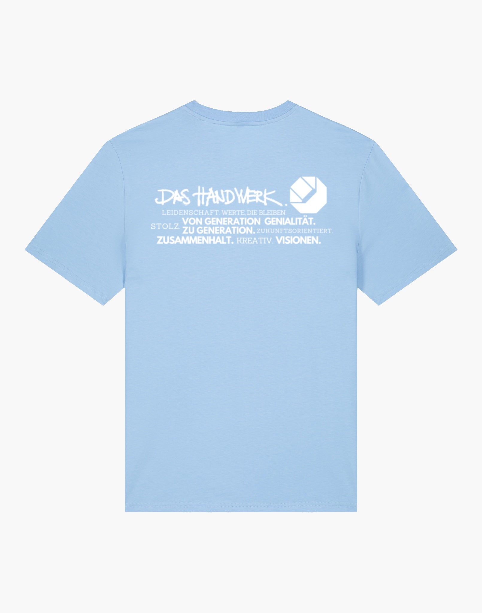 KH-HL.DE x VOT unisex T-shirt „Das Handwerk - Sommer“ aus reiner Bio-Baumwolle