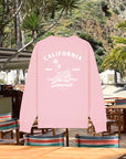 California Summer unisex Crewneck aus reiner Bio-Baumwolle