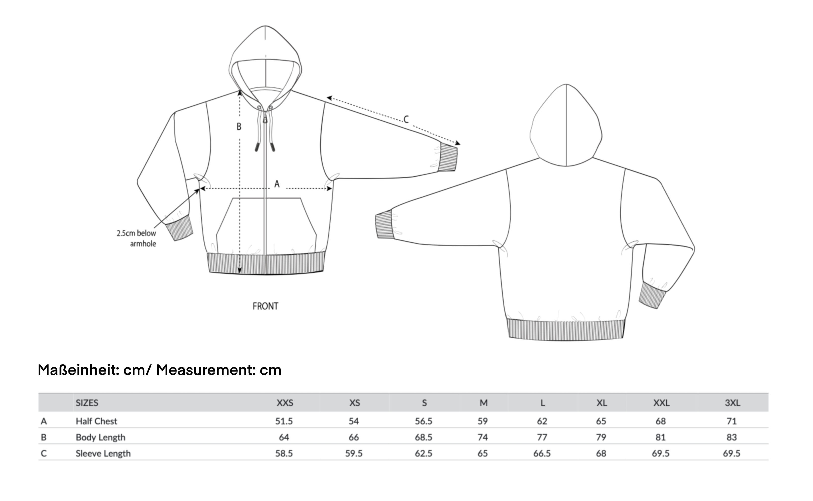 KH-HL x VOT unisex zipper jacket “The Craft” 