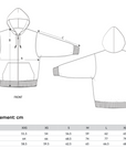 KH-HL x VOT unisex Zipper Jacke „Das Handwerk“